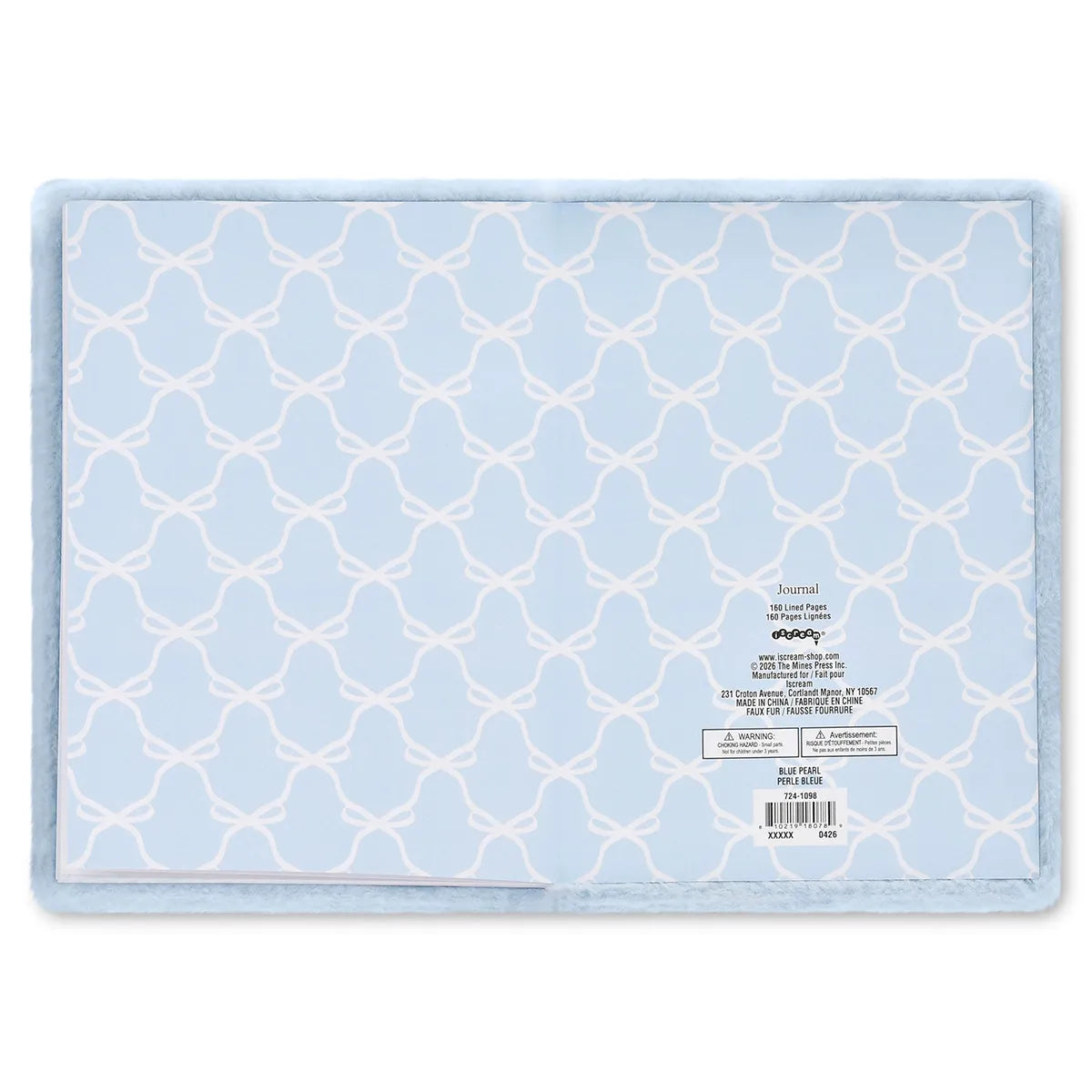 Iscream Blue Pearl Journal