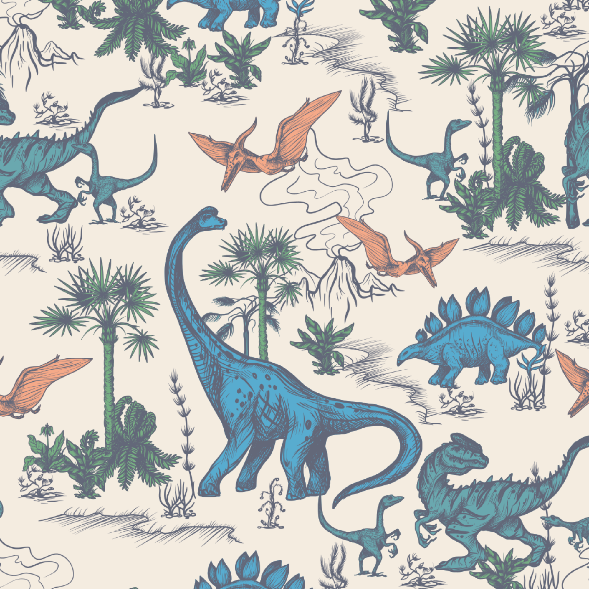 Tank Romper - Dinoland: Dinoland