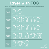 Copper Pearl Sleep Bag - Cheyenne: 6-12 Months / 0.5 TOG