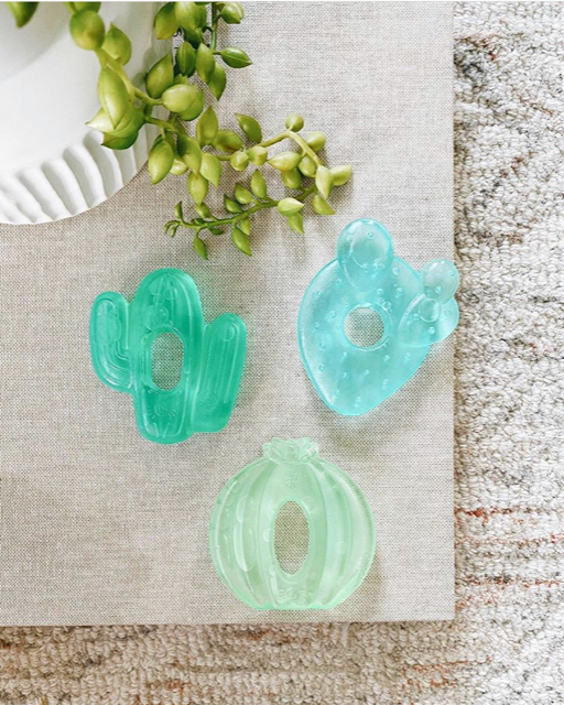 Cutie Coolers™ Water Filled Teethers (3-pack): Silly Foods