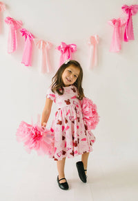 Classic Twirl Dress in Game Day