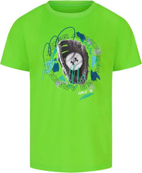 UA Tech Curve Ball SS Hyper Green - Baby Biz
