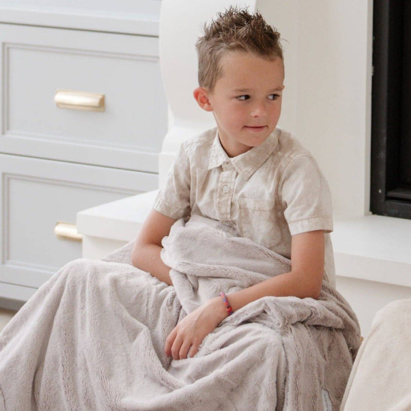 LUSH TODDLER BLANKETS: Buttermilk