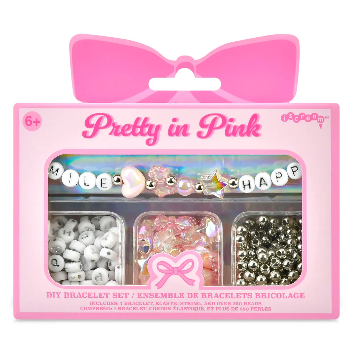 Iscream Pretty In Pink DIY Bracelet Set