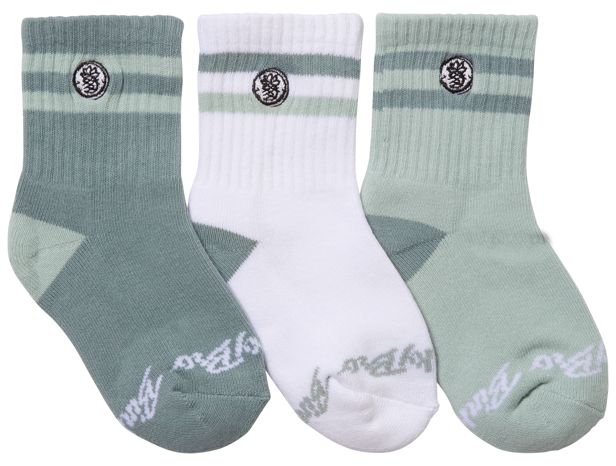 Kids Socks 3-Pack Pine