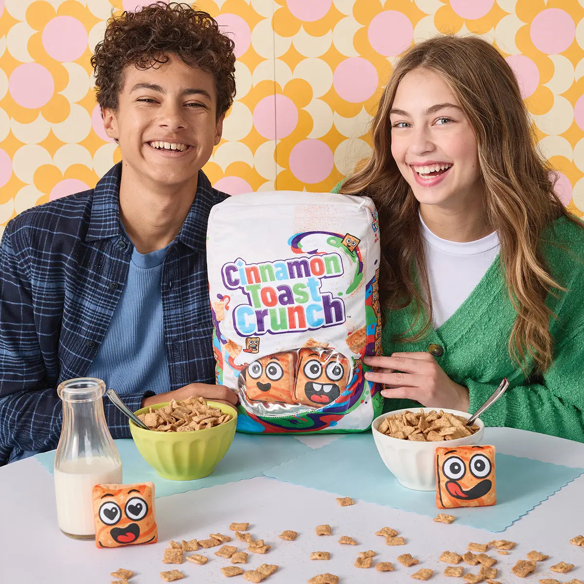 IScream Cinnamon Toast Crunch Packaging Plush