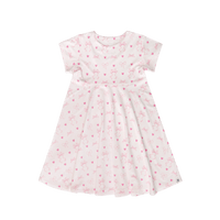 Cap Sleeve Swirly Girl Dress | Precious Bows