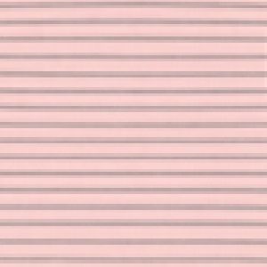 Tenly Hacci Stripe Pocket Tee | Cranberry/Nutmeg
