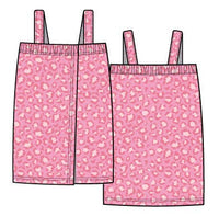 Plush Spa Wrap - Pink Leopard