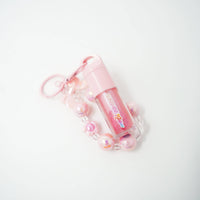 Sparkle POP Pink Shimmer Lip Gloss Bag Charms