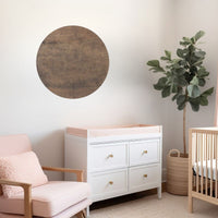 Sugar + Maple Round Sign | Stained