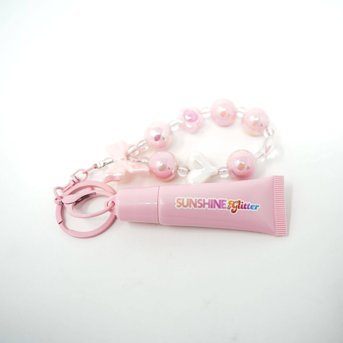GLOSS BOSS Sugar Pink Lip Gloss Bag Charms