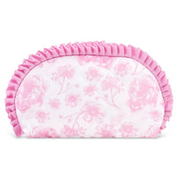 Iscream Pretty Pink Toile Oval Cosmetic Bag