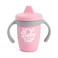 Sip Me Baby Happy Sippy Cup: Pink