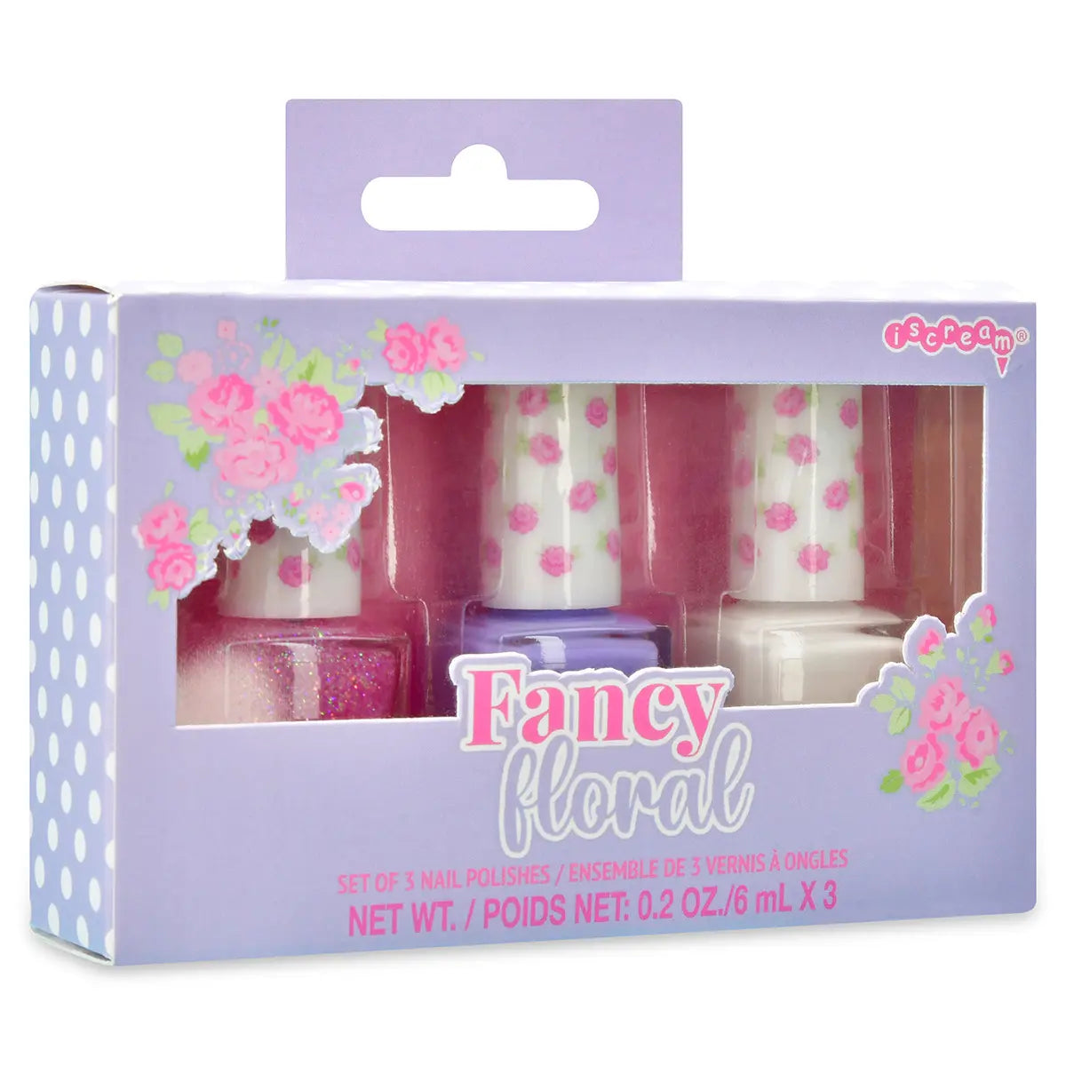 Iscream Fancy Floral Nail Polish Set