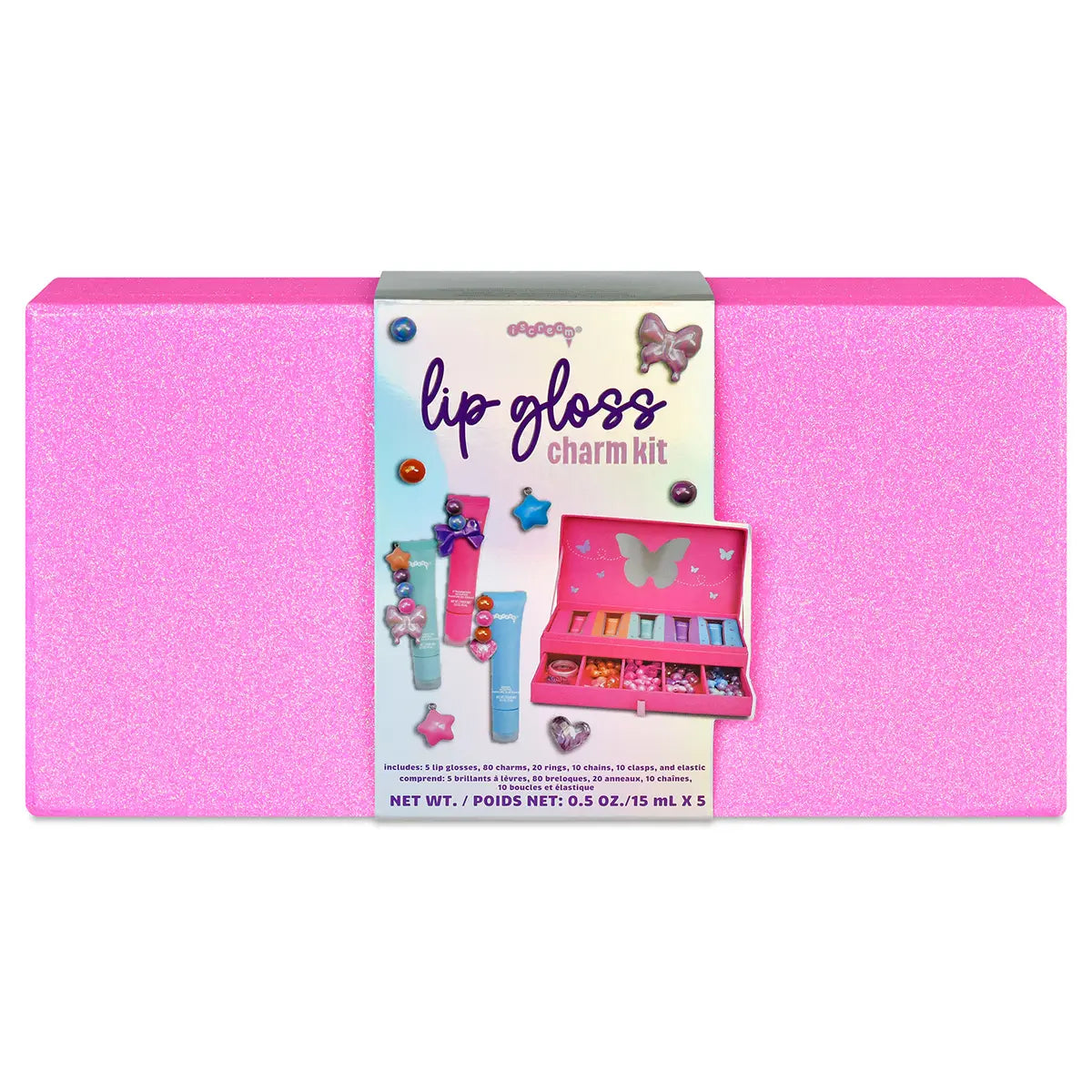 Iscream Lip Gloss Charm Kit