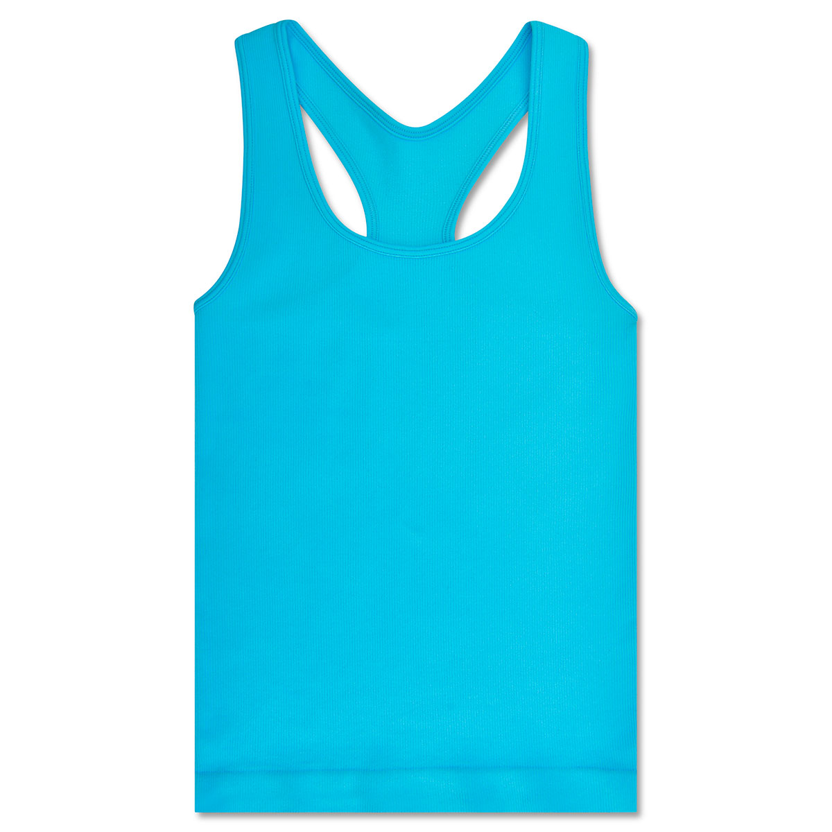 Iscream Turquoise Ribbed Racerback Tank Top