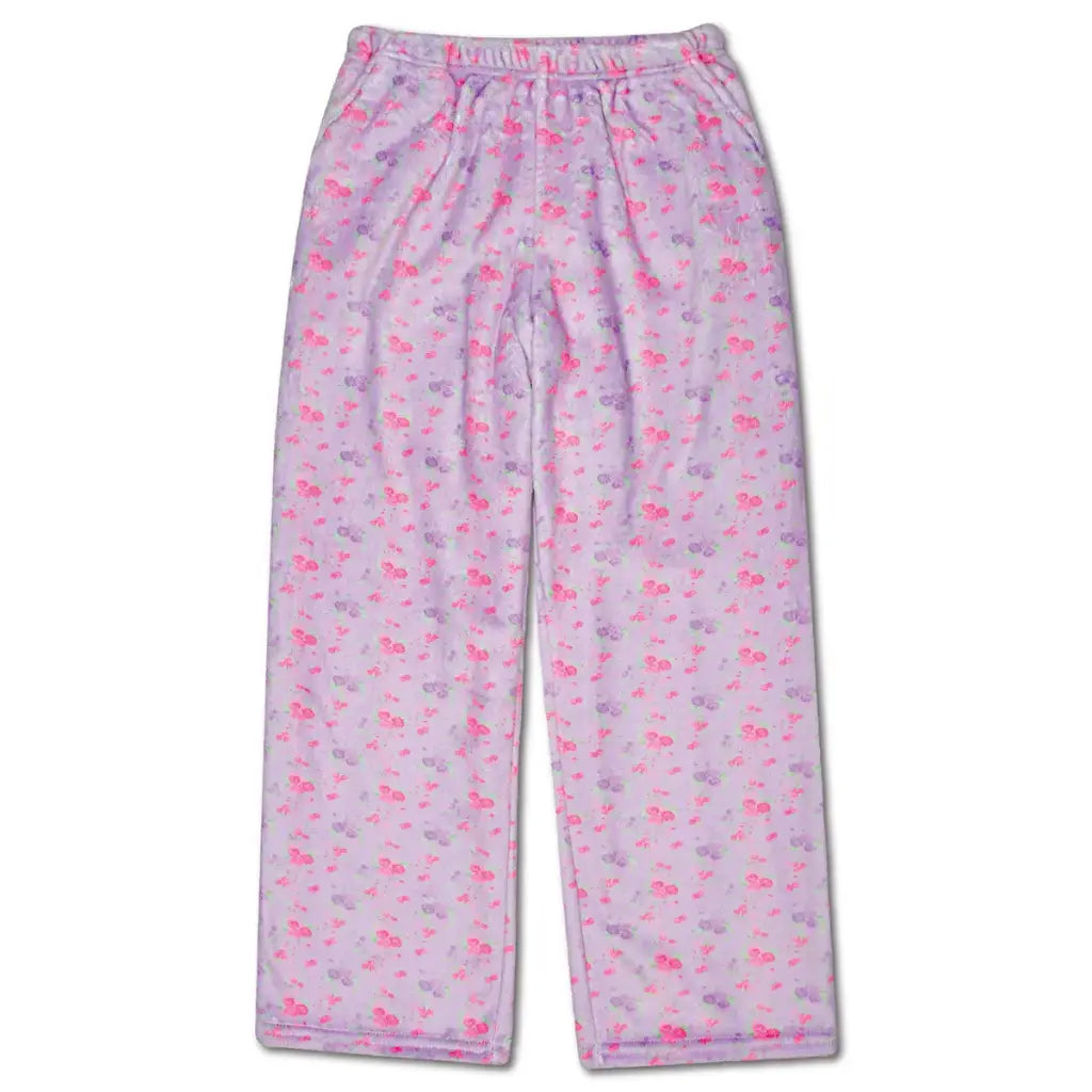 Iscream Forever Floral Plush Pants