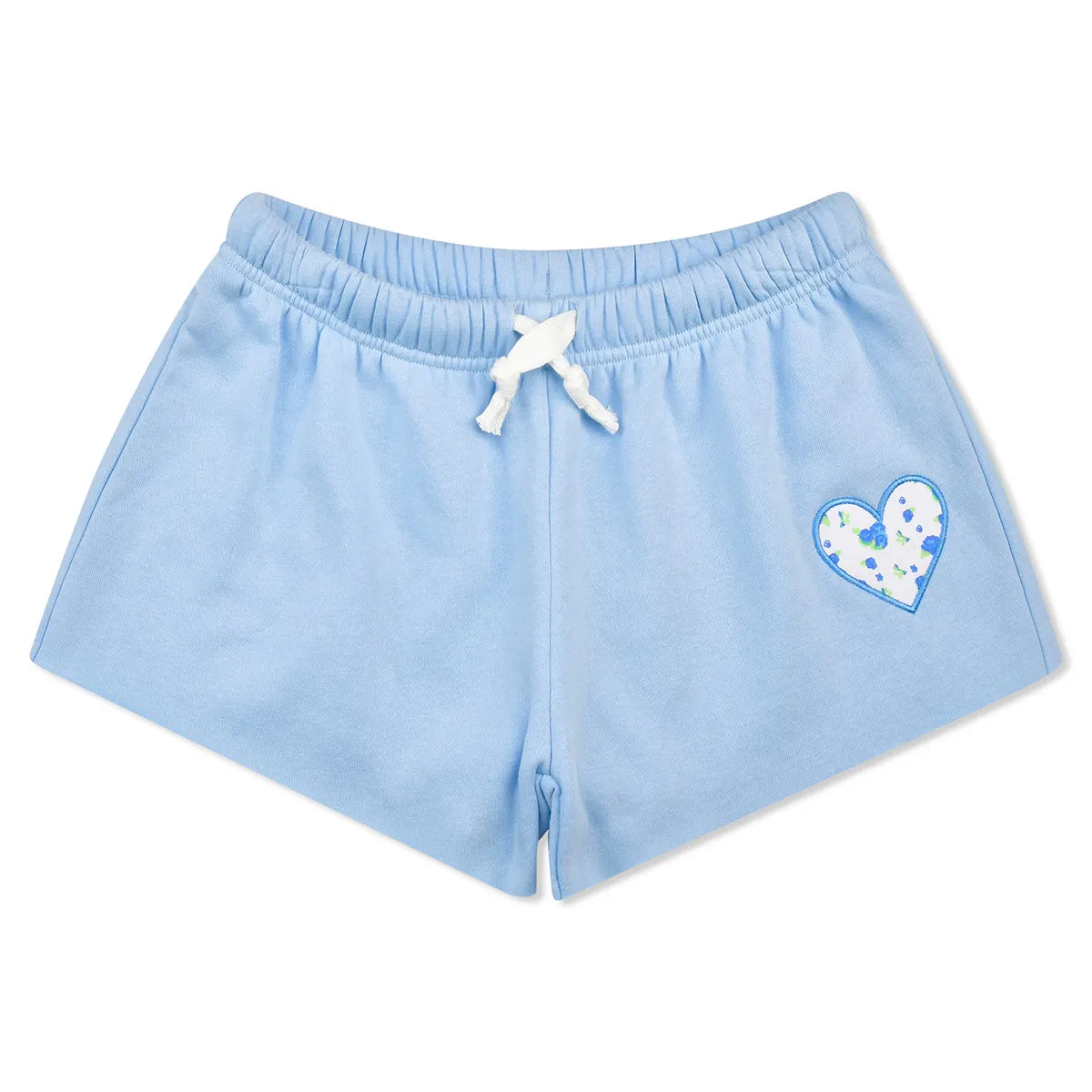 Iscream Blue Floral Sweat Shorts