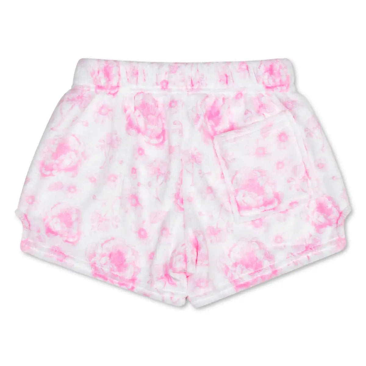 Iscream Pretty Pink Toile Plush Shorts