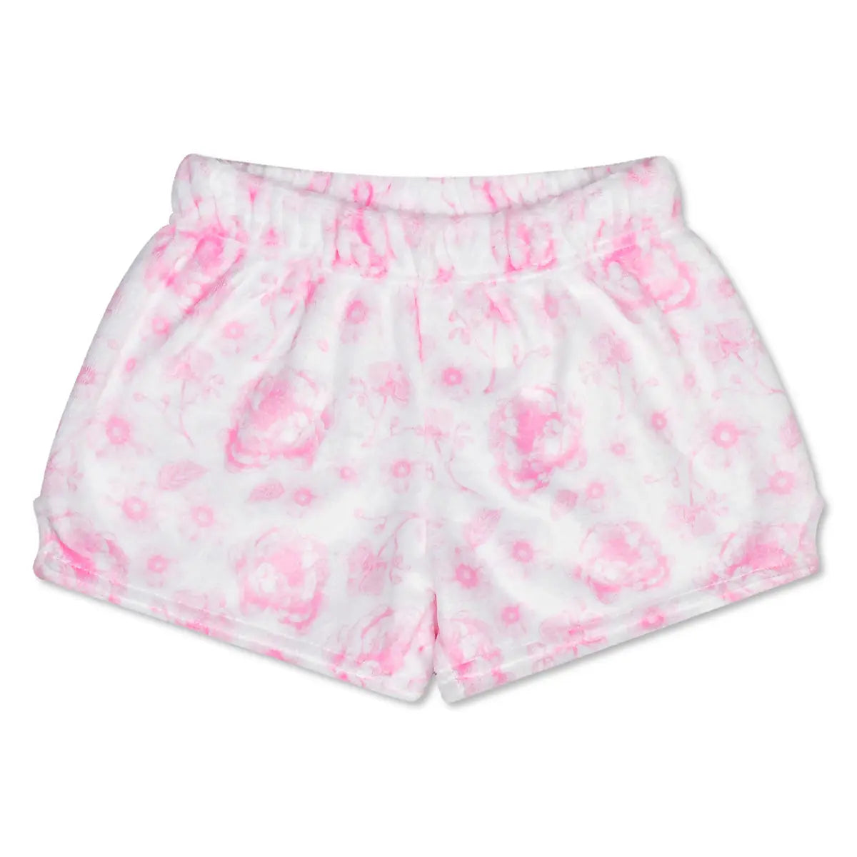 Iscream Pretty Pink Toile Plush Shorts