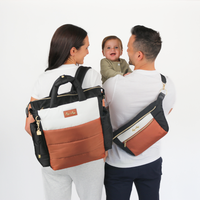 Dream Convertible™ Coffee & Cream Diaper Bag