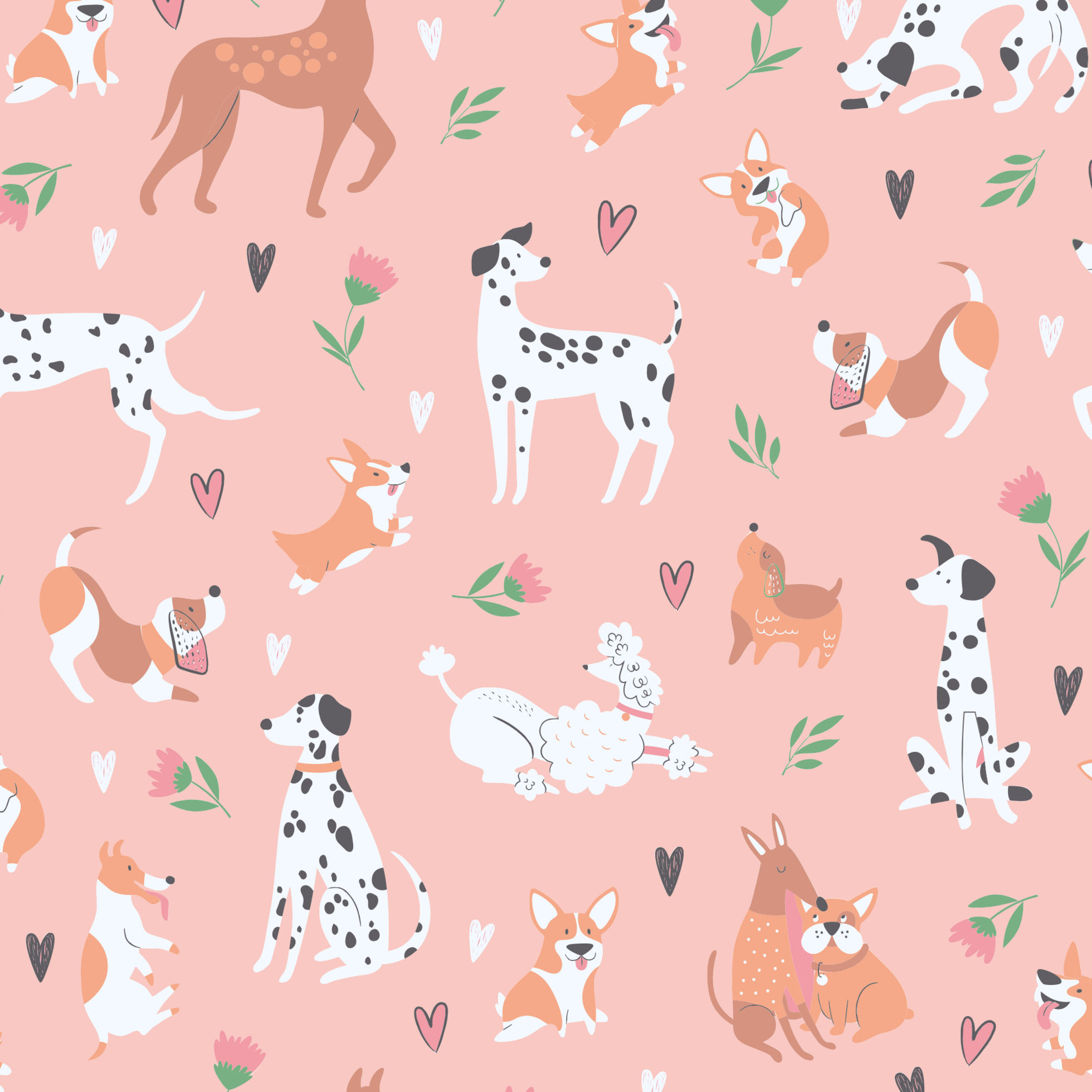 Ruffle Footie - Puppy Love