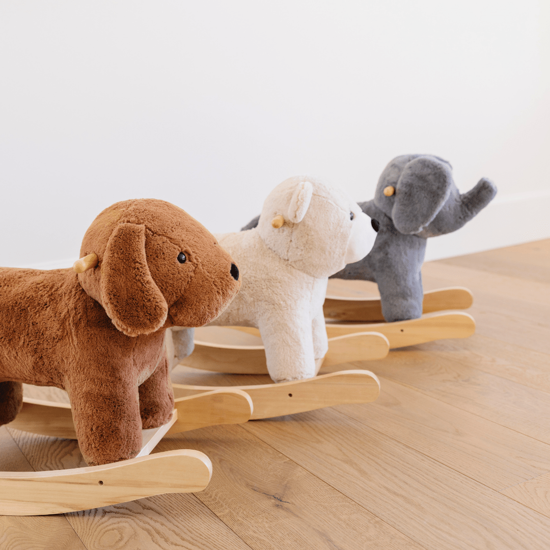 STUFFED ANIMAL ROCKERS: Elephant - Baby Biz