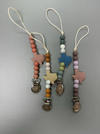 Texas Paci Toy Clips - All Silicone