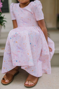 Puff Dress in Dreamy Unicorn