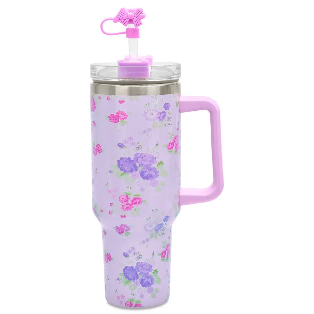 Iscream Forever Floral Travel Cup