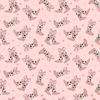 Flutter Sleeve Romper - Cowhide Boots: Cowhide Boots