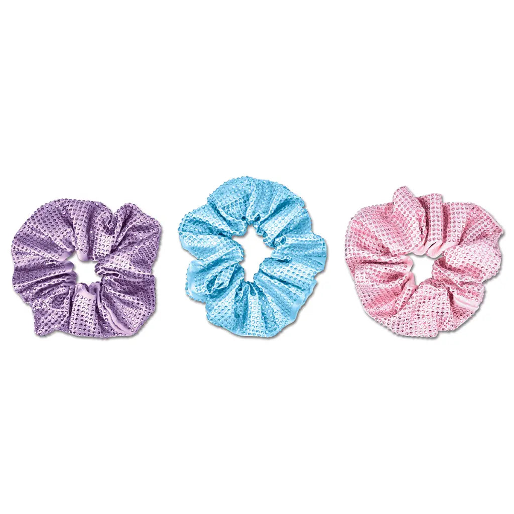 Iscream Rhinestone Scrunchie Set