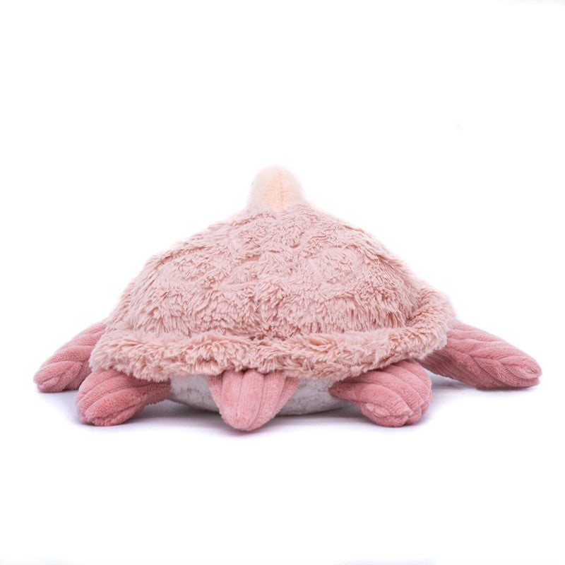 Les Ptipotos Sauvenou Turtle Plush Toy Mother And Her Pink Baby