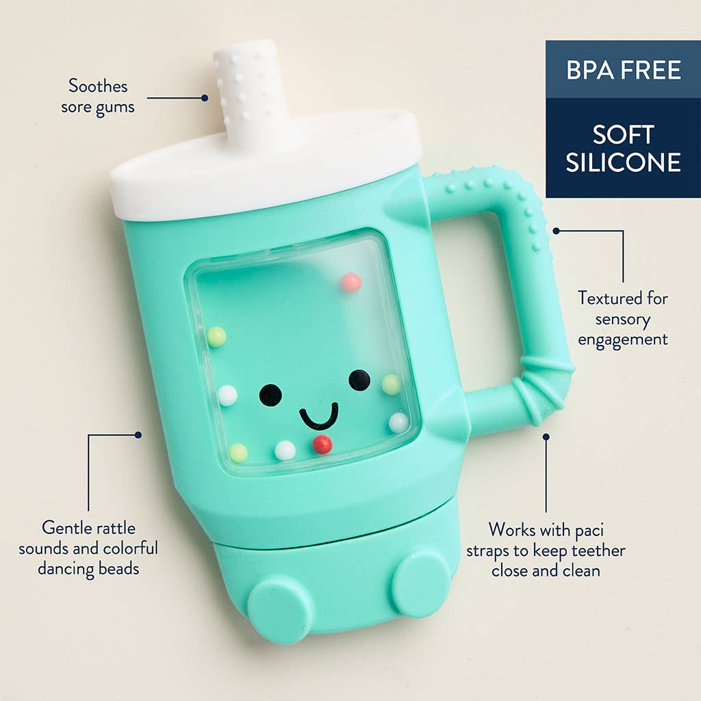 Sweetie Shake Plus™ - Teething + Rattle Toy: Tumbler