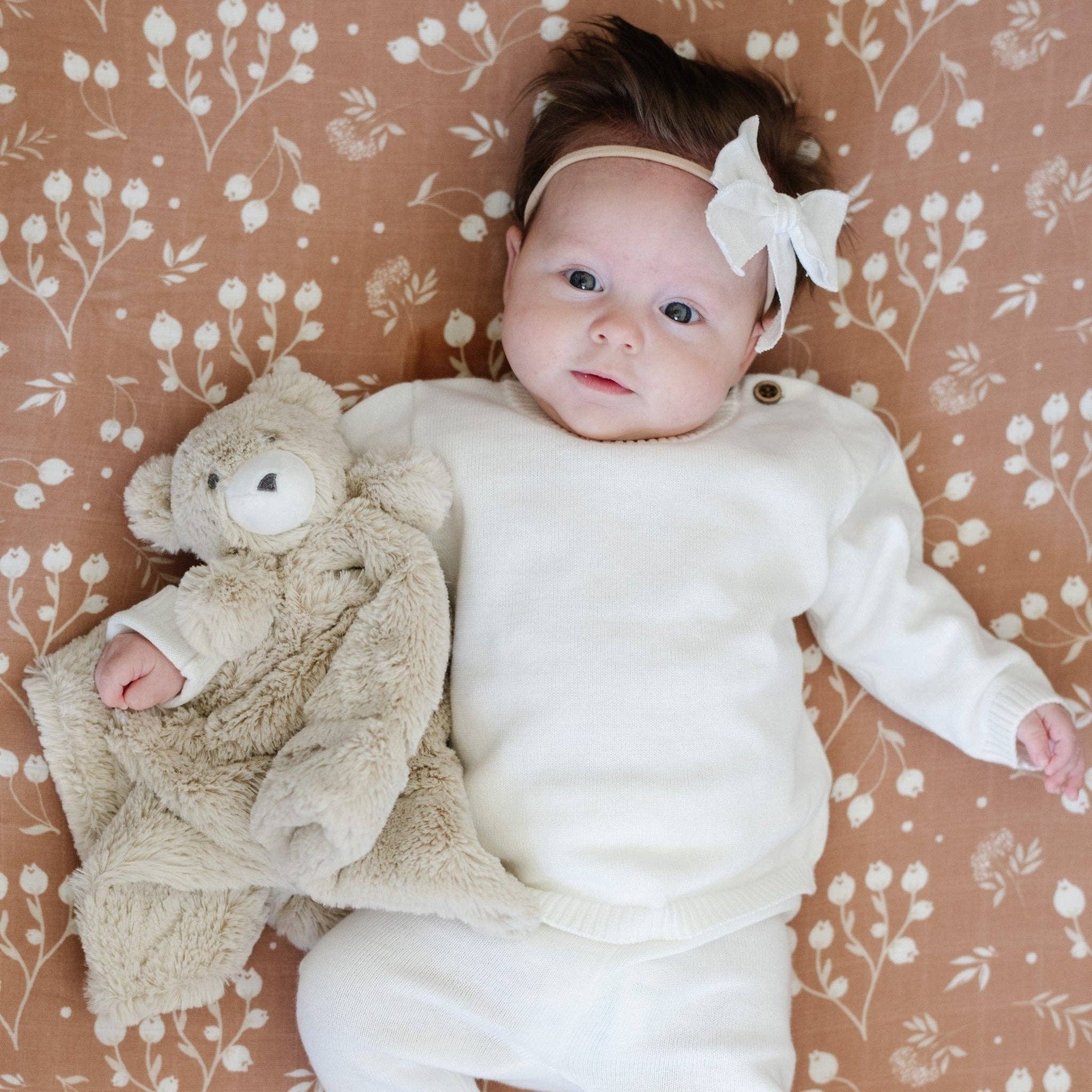 STUFFED ANIMAL LOVEYS: Bear