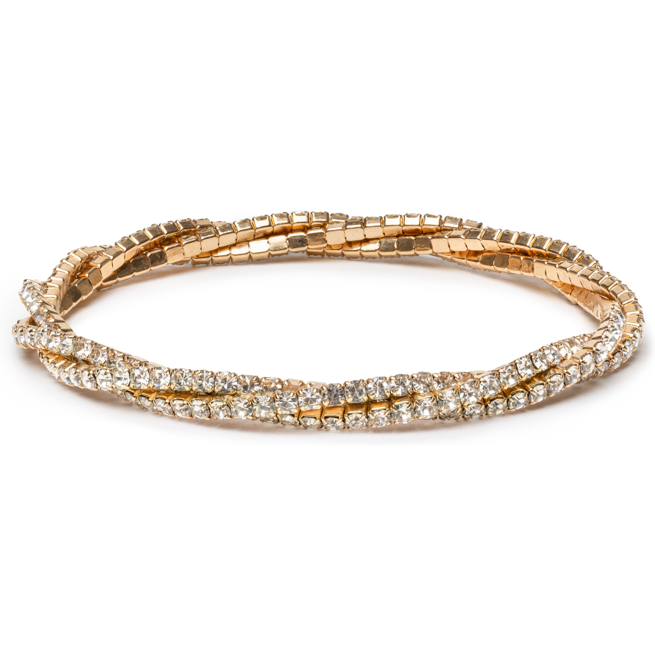 Great Pretenders Boutique Diamante Twist Bracelet