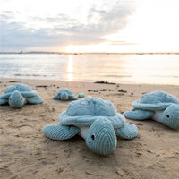 Les Ptipotos Sauvenou Mint Green Giant Turtle Plush Toy