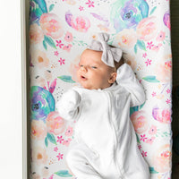 Copper Pearl Premium Knit Diaper Changing Pad Cover | Bloom