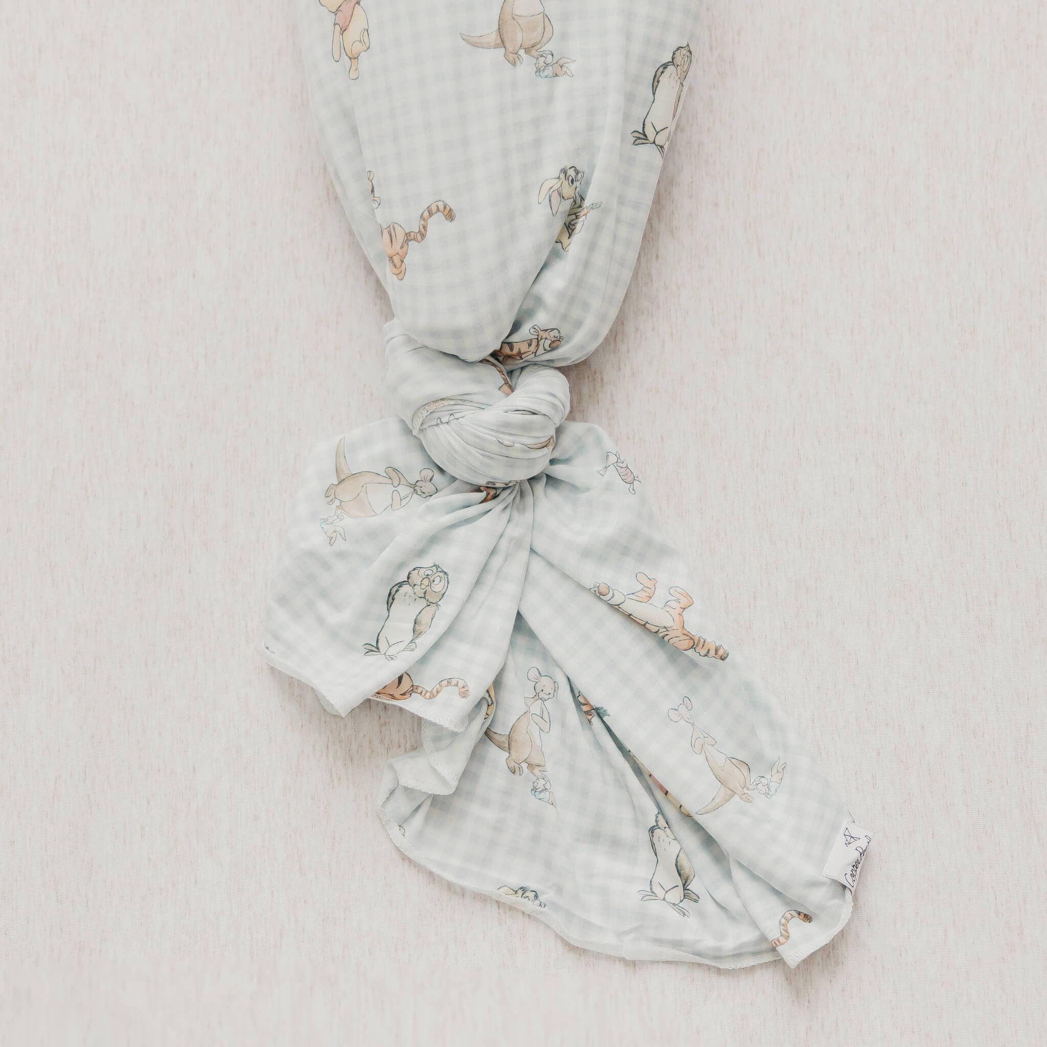 Knit Swaddle Blanket - Winnie the Pooh and Friends