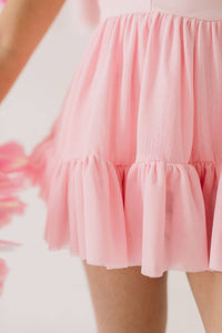 Tulle Athletic Dress in Game Day