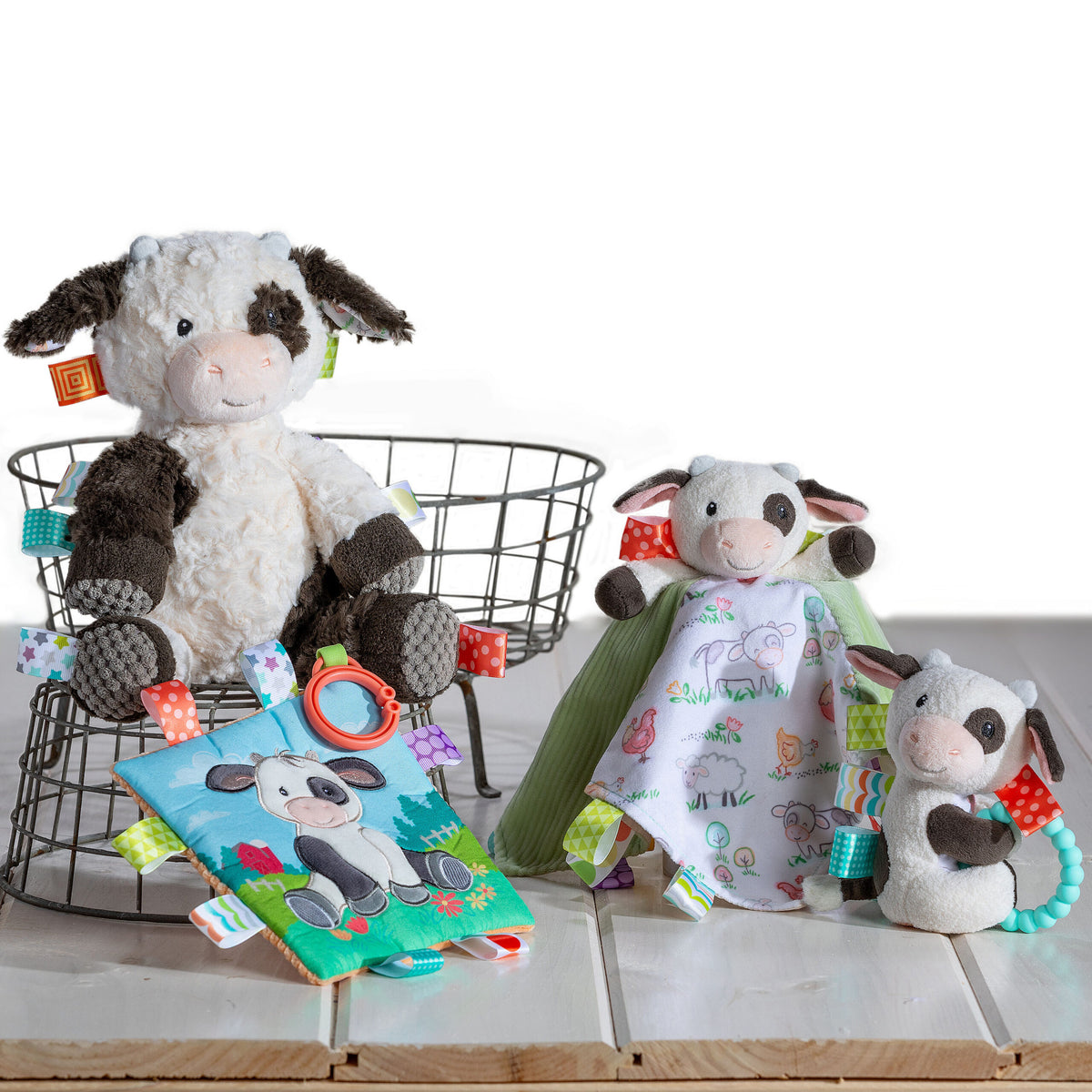 Mary Meyer Taggies Buttercup Cow Baby Mat