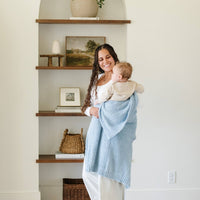 BAMBONI® RECEIVING BLANKETS: Surf