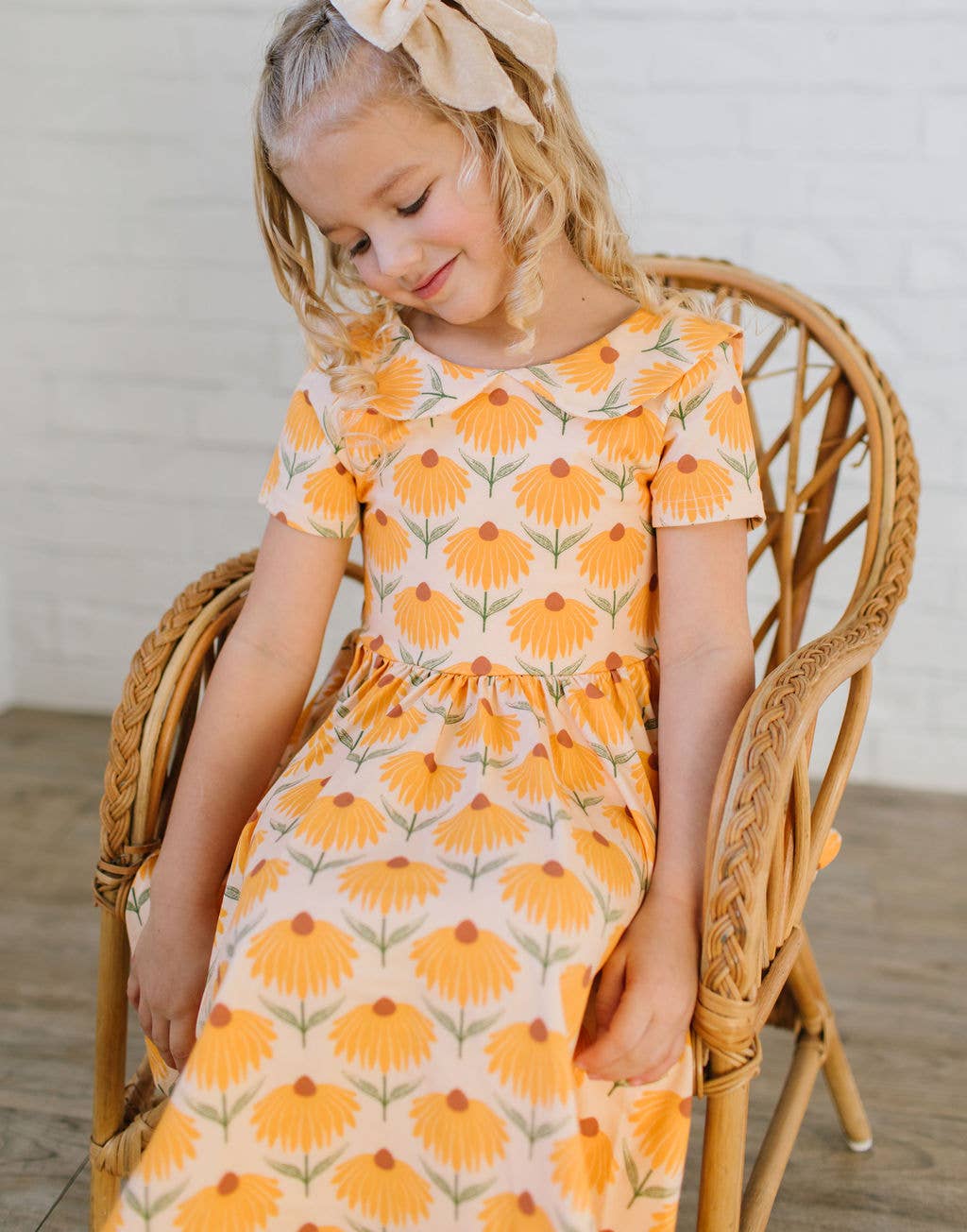 Ollie Jay Elizabeth Dress in Sunflower