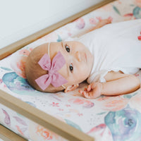 Copper Pearl Premium Knit Diaper Changing Pad Cover | Bloom