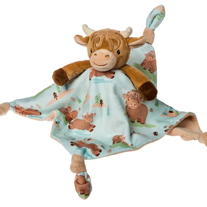 Hetty Highland Cow Character Blanket