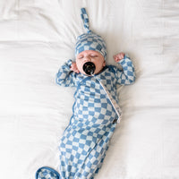 Copper Pearl Newborn Knotted Gown | Miles