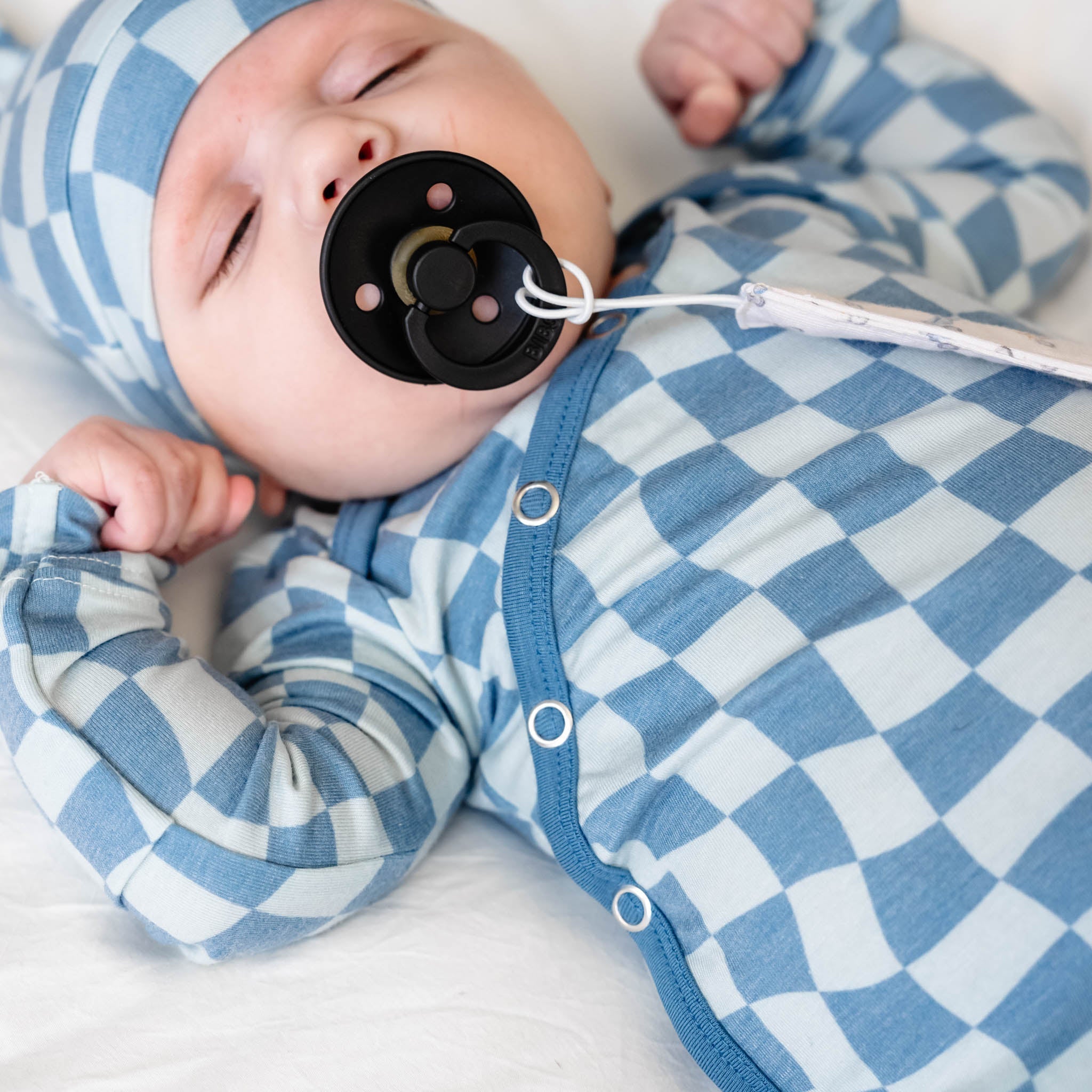 Copper Pearl Newborn Knotted Gown | Miles