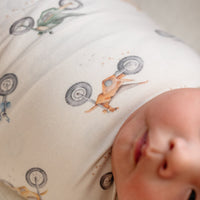 Copper Pearl Knit Swaddle Blanket | Ryder