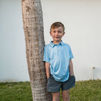 Burlebo Youth Polo | Texas Light Blue